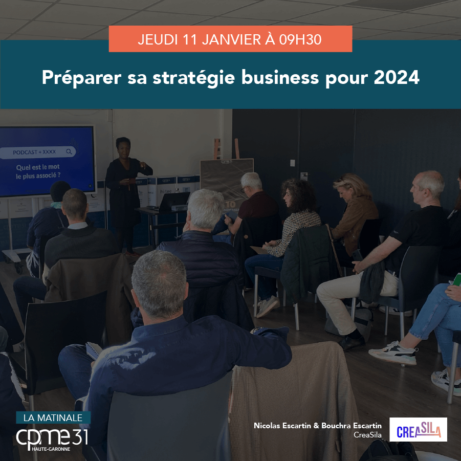 Préparer sa stratégie business pour 2024 !